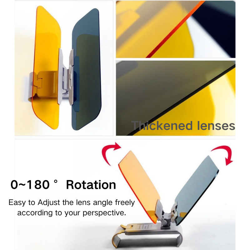 Foldable Car Sun Visor HD Anti-Glare Sunglasses
