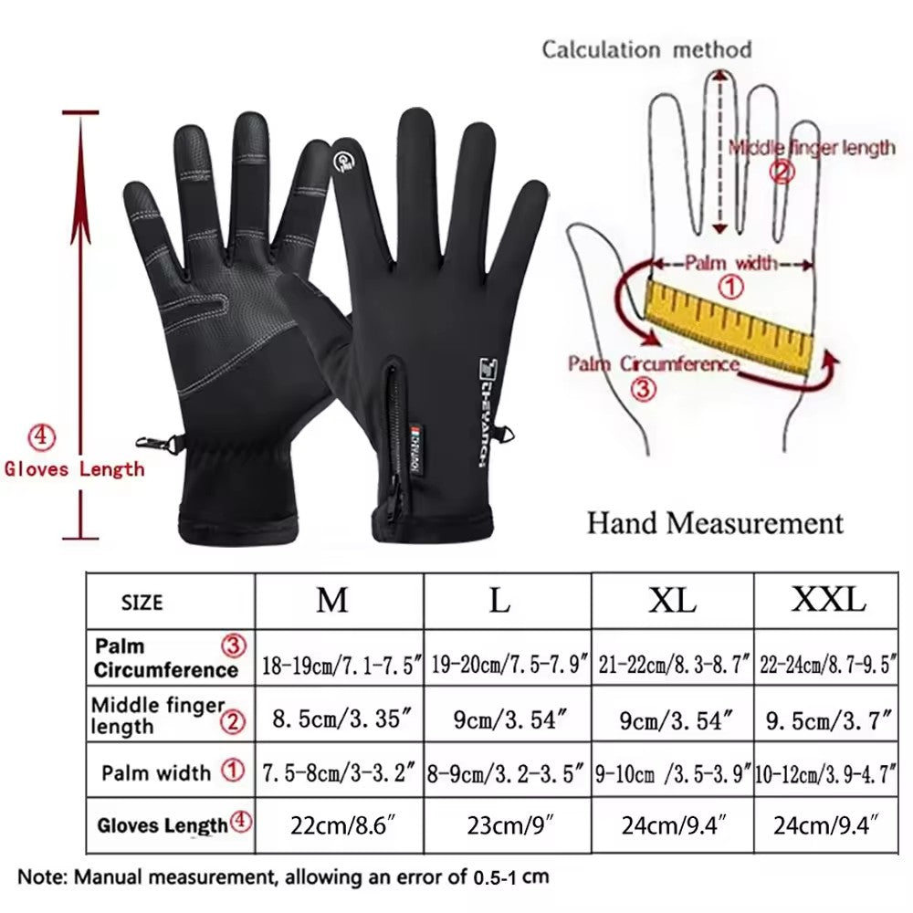 Stay Warm & Active This Winter! 🧤❄️ Waterproof, Thermal, Windproof Gloves with Touch Screen Feature – Perfect for Running, Hiking, Skiing & All Cold Weather Adventures! 🏃♂️⛷️ #WinterEssentials #StayWarm