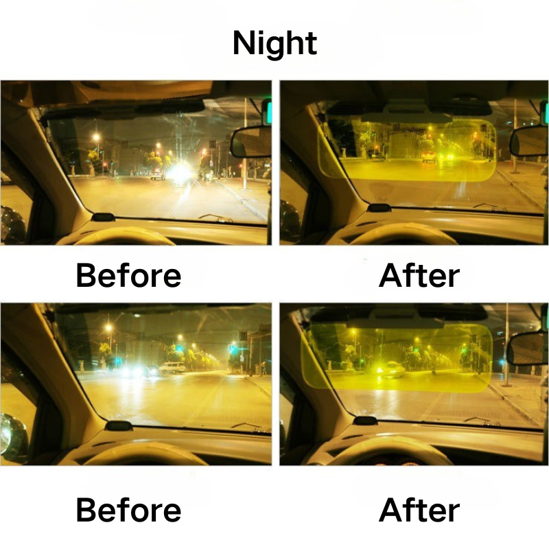 Foldable Car Sun Visor HD Anti-Glare Sunglasses