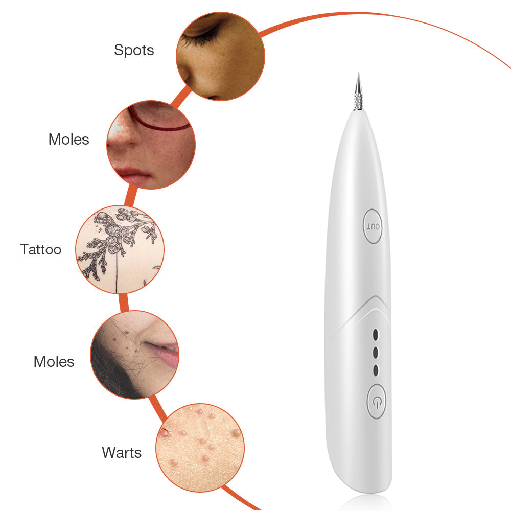 Pen Salon Plasma Pen Black Dots Vacuum Cleaner Laser Freckle Removal Machine Skin Mole Dark Spot Face Wart Tag Tattoo Remover