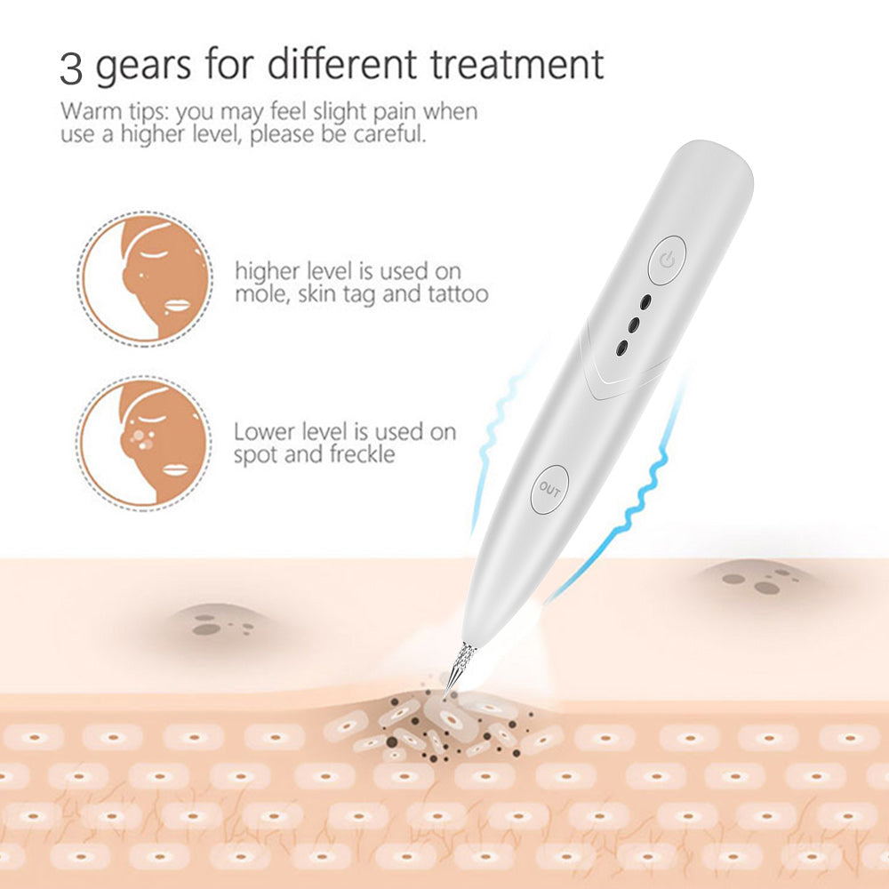 Pen Salon Plasma Pen Black Dots Vacuum Cleaner Laser Freckle Removal Machine Skin Mole Dark Spot Face Wart Tag Tattoo Remover