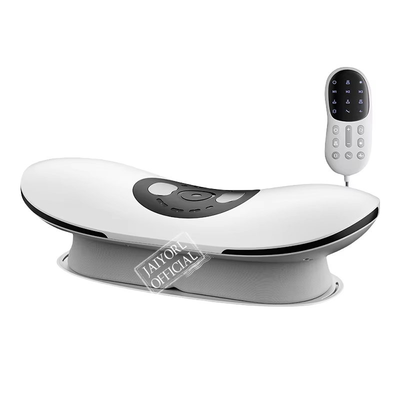 AIYORL Electric Lumbar Traction Massager Adjustable Vibration Waist Spine Support Back Massage Machine Waist Masajeador