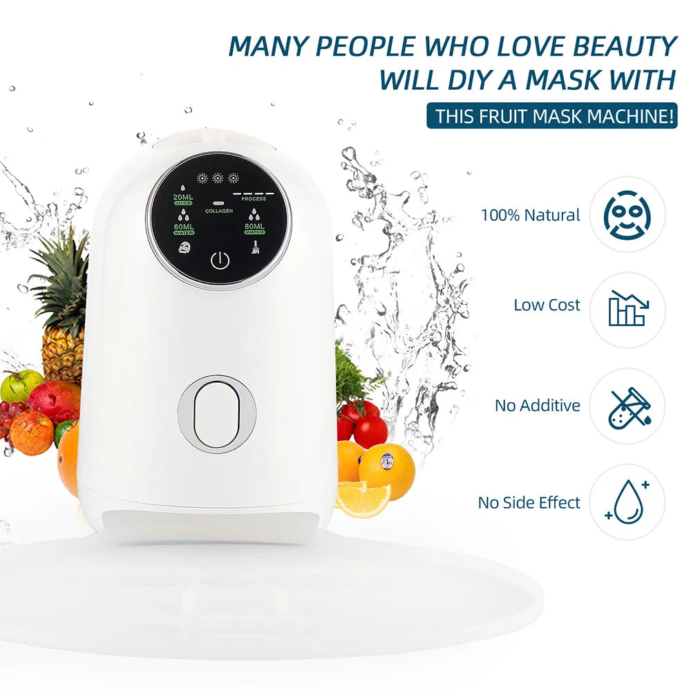 DIY Mask Machine Home Use Mask Making Vegetable Fruit Juice Milk Self-made Facial Mask Automatic Home Maker Customised SPA Care