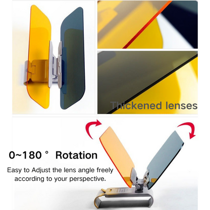 Foldable Car Sun Visor HD Anti-Glare Sunglasses