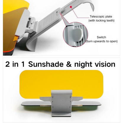 Foldable Car Sun Visor HD Anti-Glare Sunglasses
