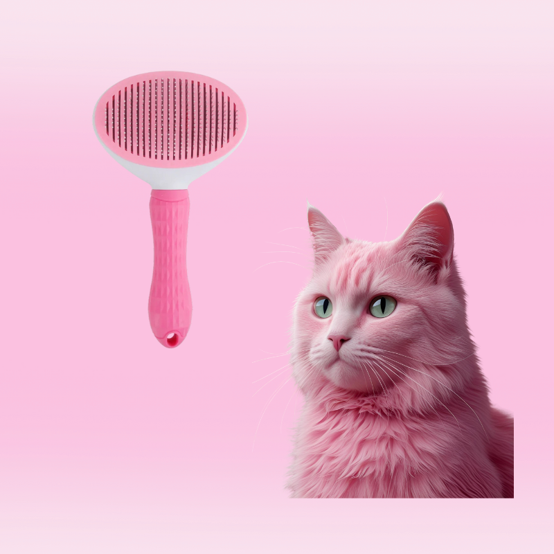 Self-cleaning Pet Hair Remove Comb Cat Slicker Brush Pet Hair